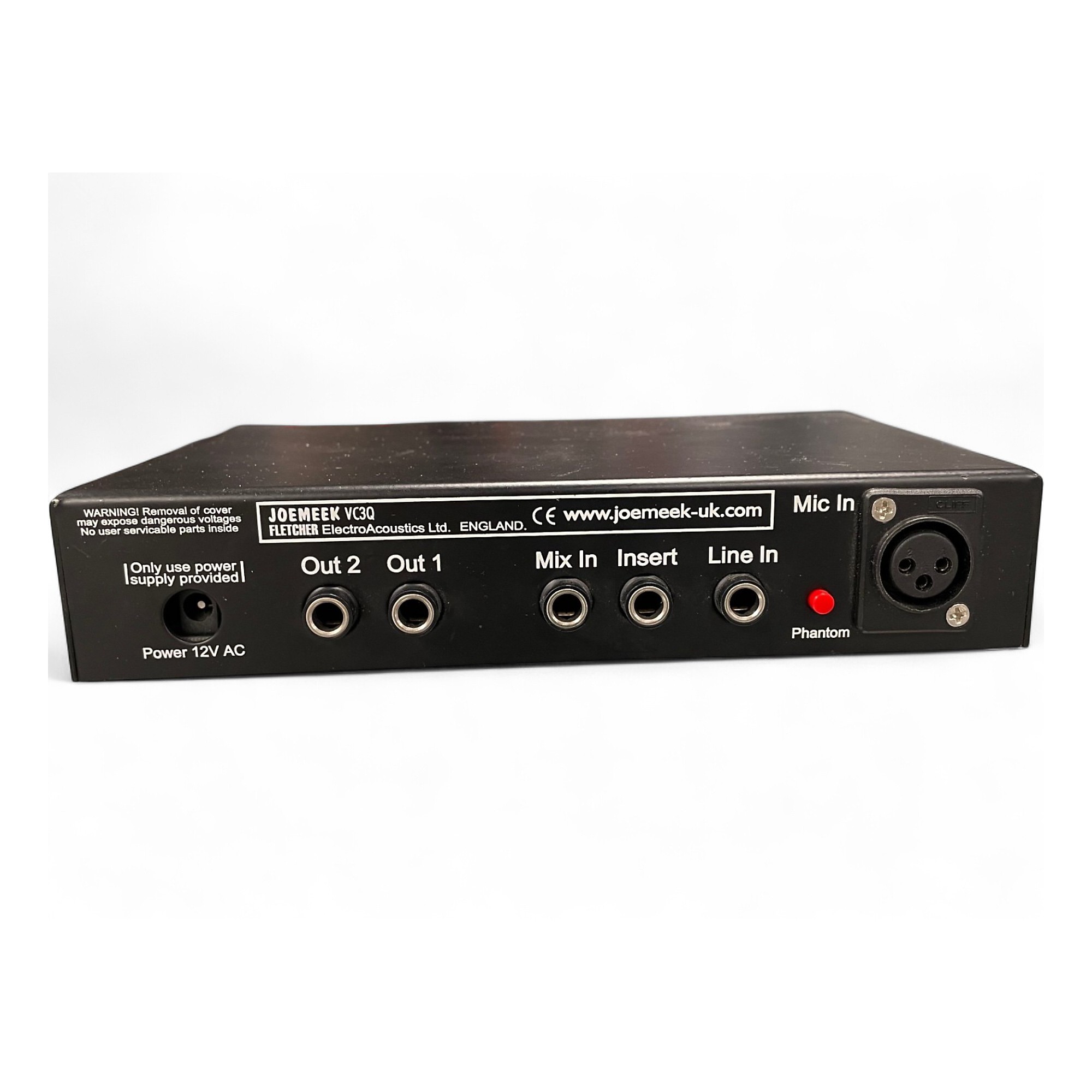 JOEMEEK VC3Q マイクプリアンプ Joemeek VC3Q Pro Channel Mic Pre / Compressor / EQ - What To
