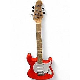 Used Sterling by Music Man Cutlass Orange Solid Body Electric Guitar
