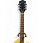 Used DeArmond M55 Light Yellow Solid Body Electric Guitar