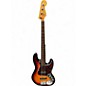 Used 2000s Fender American Standard Jazz Bass Fretless 3 Color Sunburst Electric Bass Guitar thumbnail