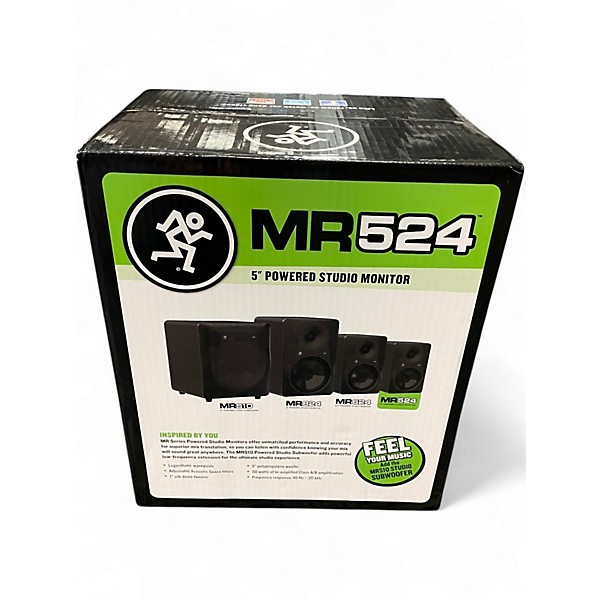 Used Mackie MR524 Powered Monitor