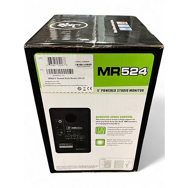 Used Mackie MR524 Powered Monitor
