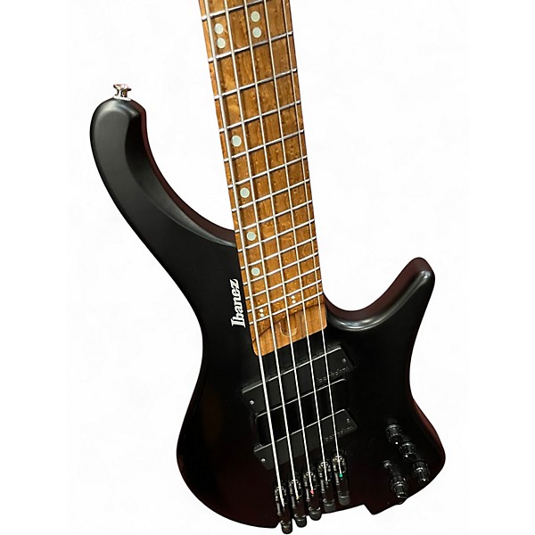 Used Ibanez EHB1005MS Black Electric Bass Guitar