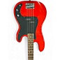 Used Epiphone ACCU BASS JR Red Electric Bass Guitar