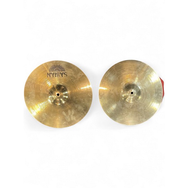 Used SABIAN 14in aa medium hats Cymbal