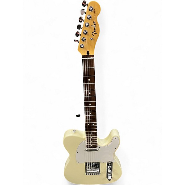 Used Fender Standard Telecaster Olympic White Solid Body Electric Guitar