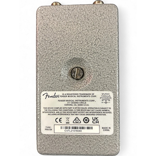 Used Fender Hammertone Flanger Effect Pedal