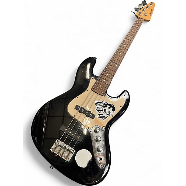Used Johnson BASS Black Electric Bass Guitar