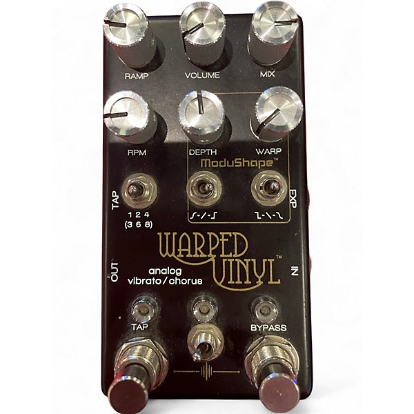 Used Chase Bliss Audio Warped Vinyl Analog Vibrato / Chorus Effect Pedal