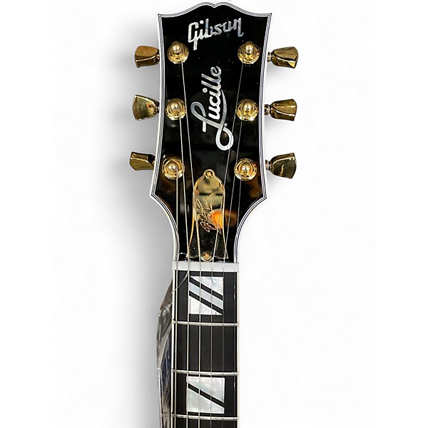 Used Gibson BB King Signature Lucille Black with Silver Pinstripes Hollow Body Electric Guitar