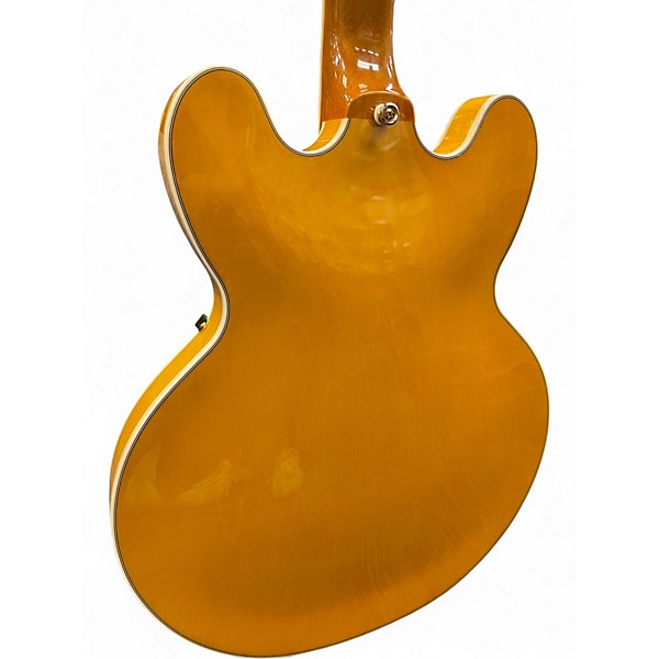 Used 2023 Epiphone Sheraton Blonde Hollow Body Electric Guitar