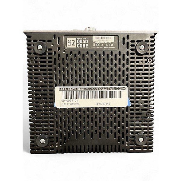 Used Universal Audio Apollo Twin X Quad  3 Audio Interface