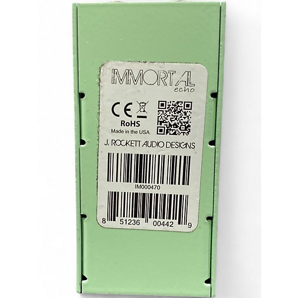 Used J.Rockett Audio Designs immortal echo Effect Pedal