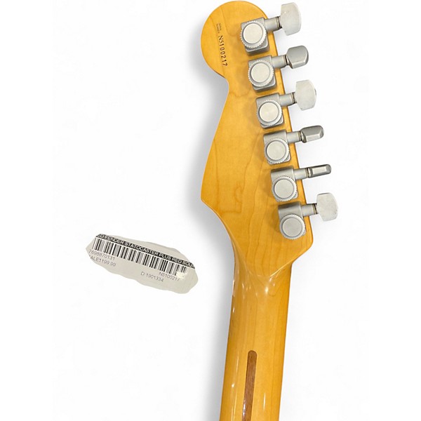 Used Fender STATOCASTER PLUS Red Solid Body Electric Guitar