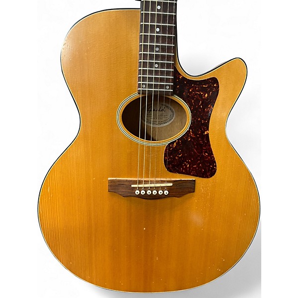 Used Guild F4CE Natural Acoustic Electric Guitar