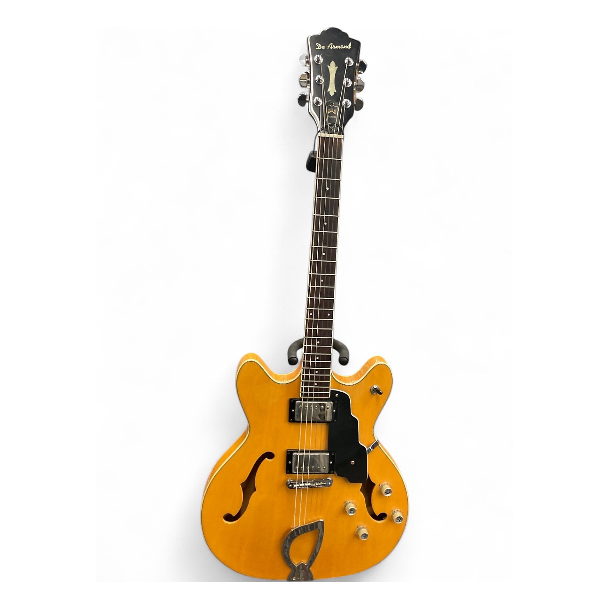 Used Guild DeArmond Starfire Natural Acoustic Electric Guitar