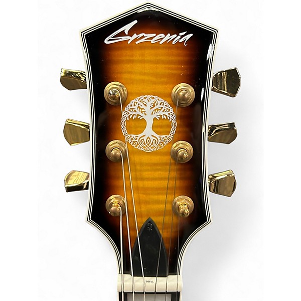 Used Grzenia roots series czar authoritarian burst Solid Body Electric Guitar