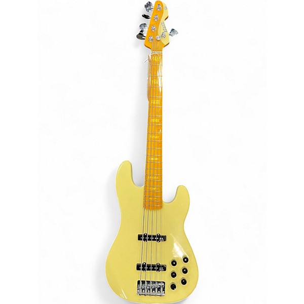Used Markbass GV5 Cream Electric Bass Guitar