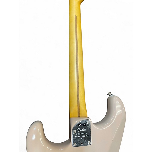 Used 2024 Fender American Professional II Stratocaster Thinline LTD trans pink Hollow Body Electric Guitar