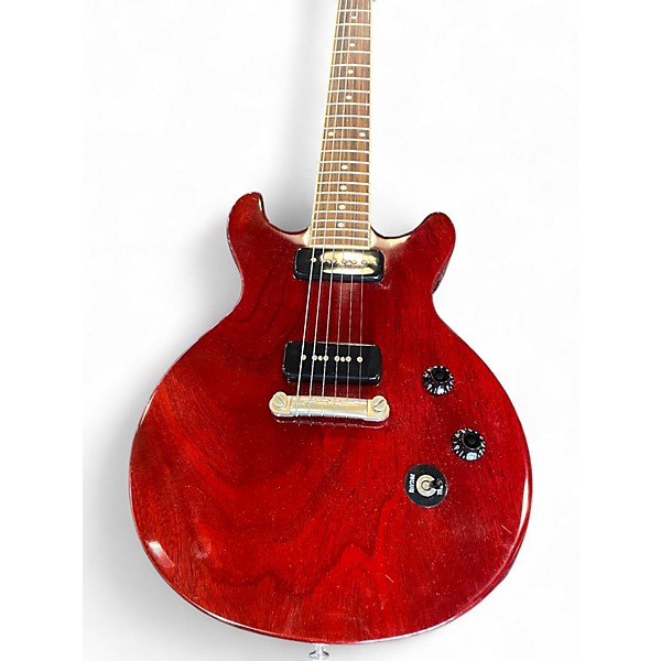 Used 2015 Gibson Les Paul Special Double Cut Heritage Cherry Solid Body Electric Guitar