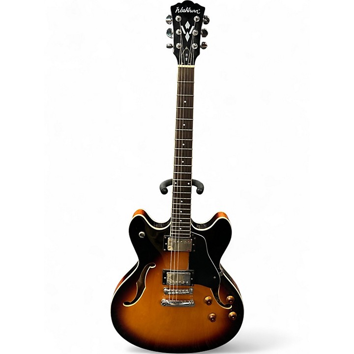 Washburn HB-30 サンバースト Used Washburn HB30 2 Color Sunburst Hollow Body Electric