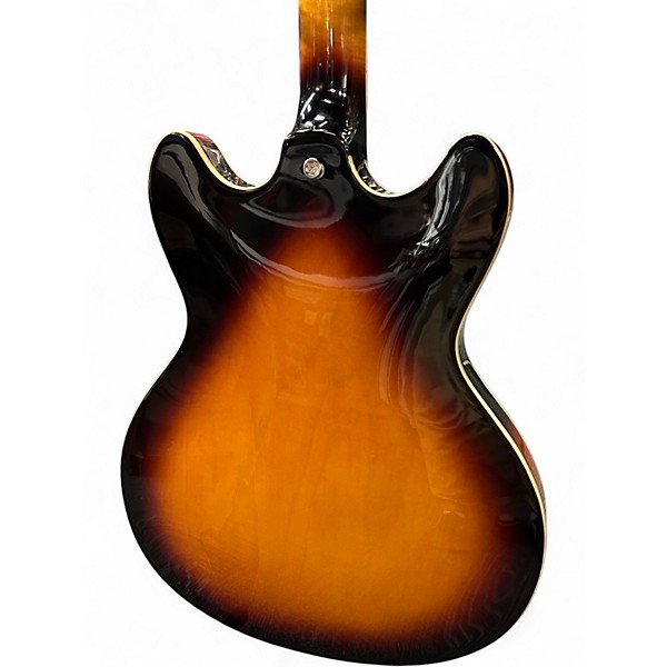 Washburn HB-30 サンバースト Washburn HB30 Hollowbody Electric - Tobacco Sunburst