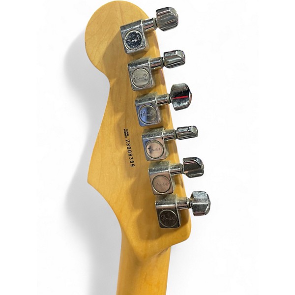 Used 2008 Fender American Standard Stratocaster 3 Color Sunburst Solid Body Electric Guitar