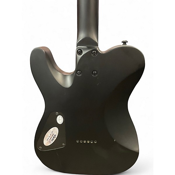 Used Schecter Guitar Research MACHINE GUN KELLY BLACK PINK Solid Body Electric Guitar