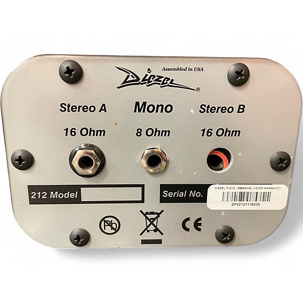 Used Diezel 212FV 120 Guitar Cabinet