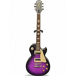 Used Epiphone Les Paul Classic Satin Purple Burst Solid Body Electric Guitar