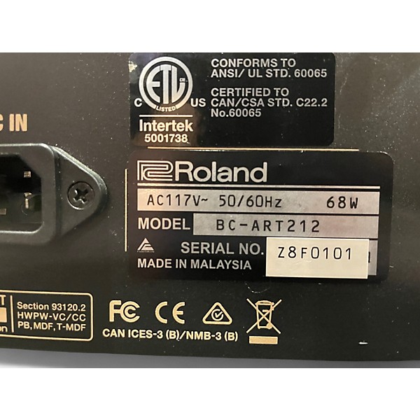 Used Roland BLUES CUBE ARTIST 2X12 Guitar Combo Amp