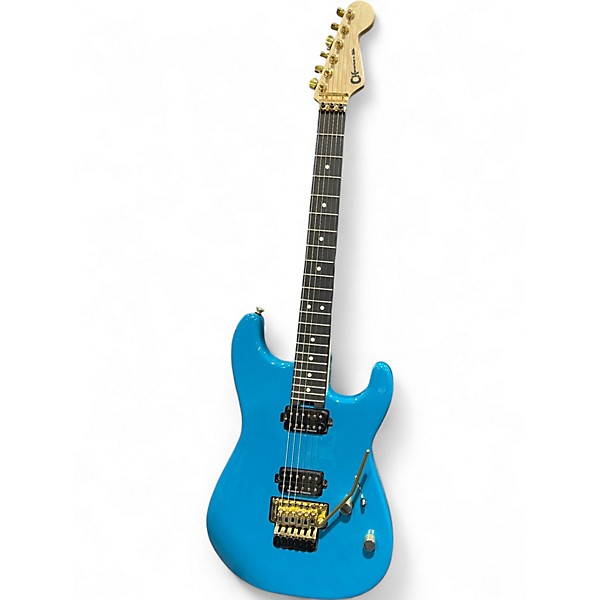 Used Charvel Pro Mod San Dimas HH HT Blue Solid Body Electric Guitar