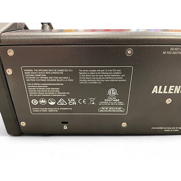 Used 2019 Allen & Heath cq-20b Digital Mixer