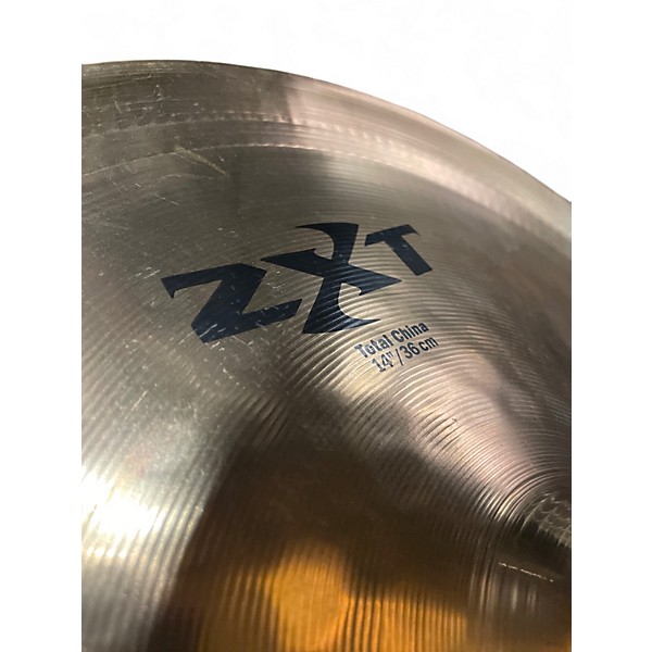 Used Zildjian 14in ZXT TOTAL CHINA Cymbal