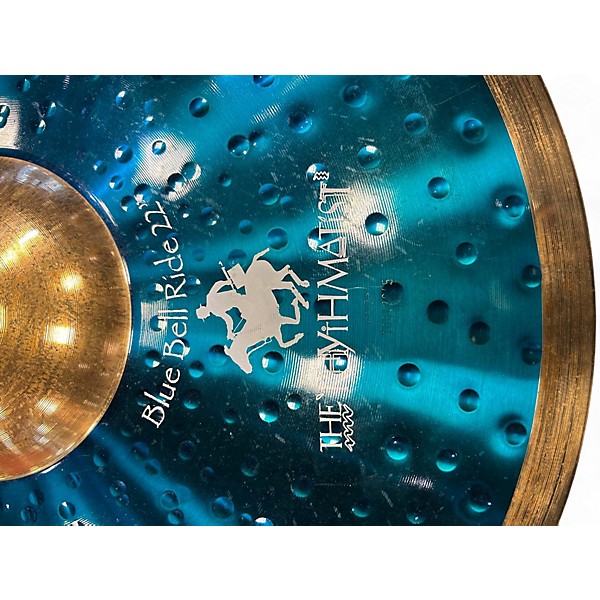 Used Paiste 22in BLUE BELL RIDE Cymbal