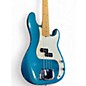 Used Fender American Standard Precision Bass AQUA MARINE Electric Bass Guitar