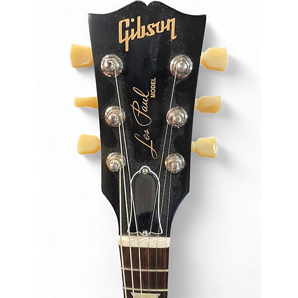 Used Gibson Les Paul Deluxe Natural Solid Body Electric Guitar