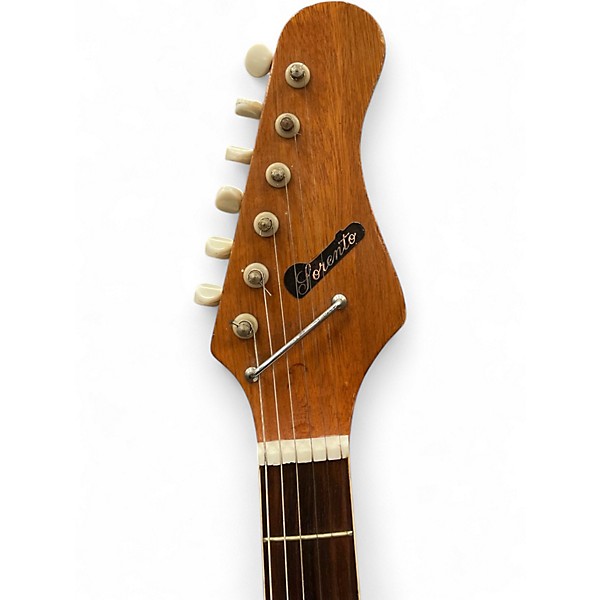 Used Lorento Single Pickup 2 Color Sunburst Solid Body Electric Guitar