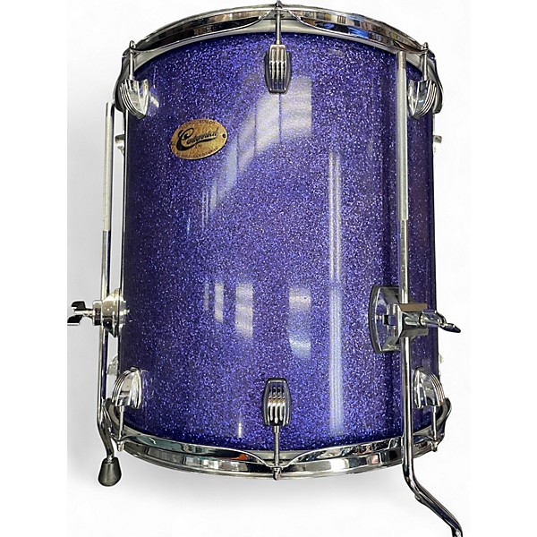 Used Ludwig 4 Piece Centennial Royal Blue Drum Kit
