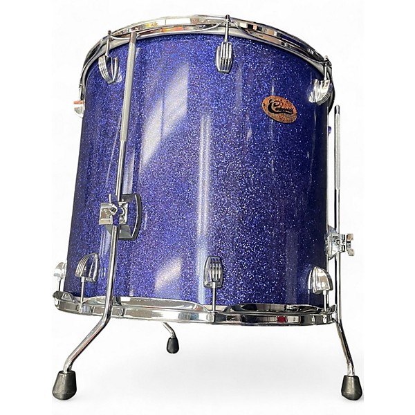 Used Ludwig 4 Piece Centennial Royal Blue Drum Kit
