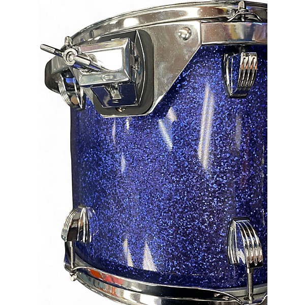Used Ludwig 4 Piece Centennial Royal Blue Drum Kit