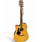 Used Alvarez ad60lce Natural Acoustic Electric Guitar