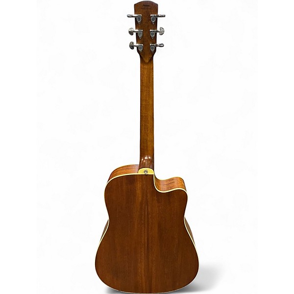 Used Alvarez ad60lce Natural Acoustic Electric Guitar