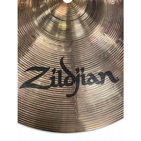 Used Zildjian 14in trash crash/trash hi hat top Cymbal