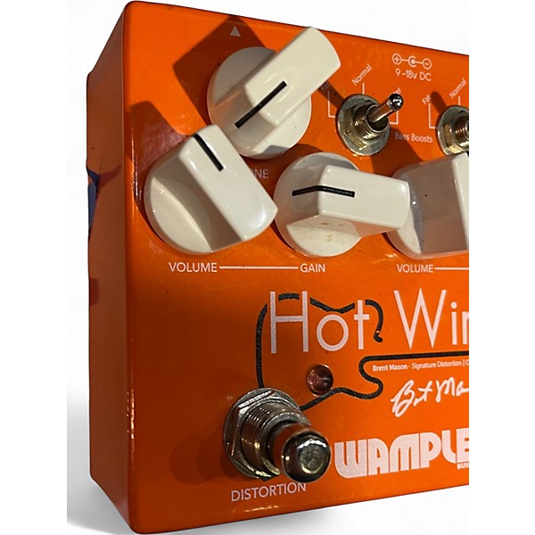 Used Wampler hot wired V2 breNt mason Effect Pedal