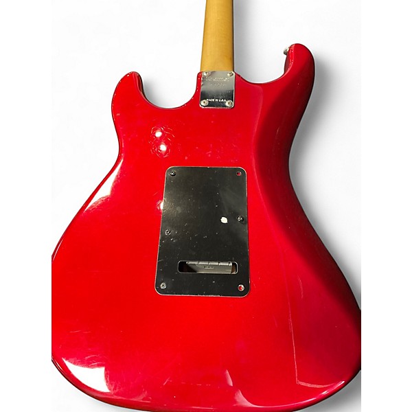 Used Kramer Pacer Series Strat Red Solid Body Electric Guitar
