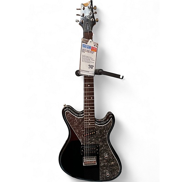 Used 2015 Peavey RETRO FIRE Black Solid Body Electric Guitar