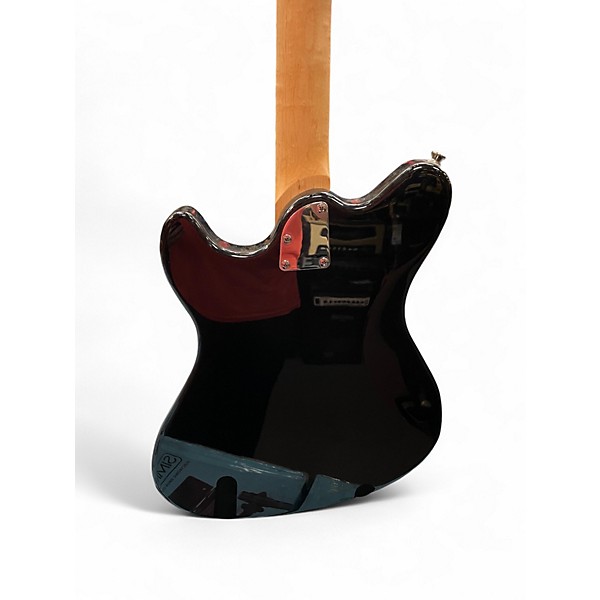 Used 2015 Peavey RETRO FIRE Black Solid Body Electric Guitar