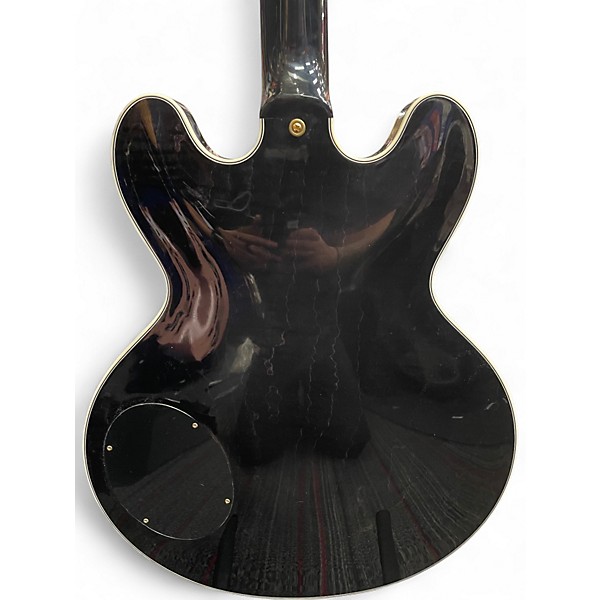 Used 2022 Gibson BB King Lucille Legacy Trans Black Hollow Body Electric Guitar