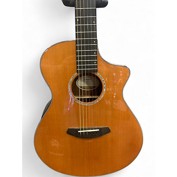 Used Breedlove Solo Concert CE NY Natural Classical Acoustic Electric Guitar